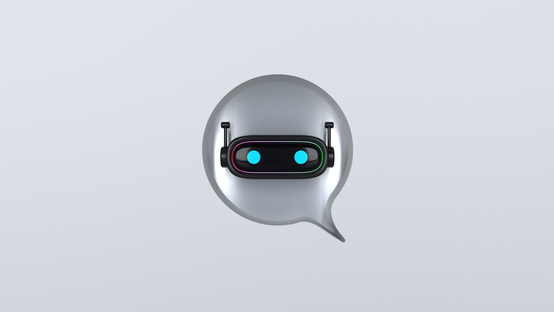 Artificial Intelligence digital concept AI chatbot. AI chatbot assistant